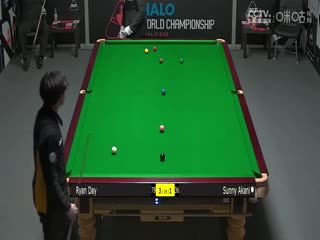 24-25赛季斯诺克世锦赛资格赛Day9瑞恩·戴6-3阿卡尼·宋沙瓦（第一阶段）20250416