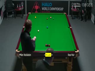 24-25赛季斯诺克世锦赛资格赛Day9罗斯·缪尔4-10本·沃拉斯顿（第二阶段）20250416