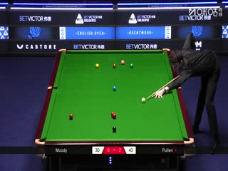 2025斯诺克英格兰公开赛斯坦·穆迪1-4利亚姆·普伦20250915
