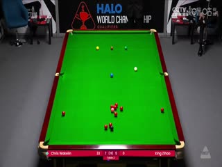 斯诺克世锦赛资格赛64进32克里斯·韦克林10-5邢子豪（第二阶段）20250413