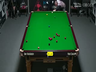 斯诺克世锦赛资格赛64进32本·沃拉斯顿10-9马克·戴维斯（第二阶段）20250413