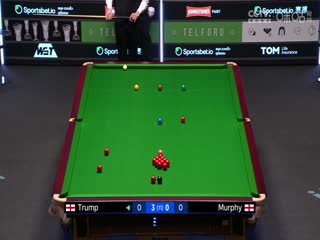 斯诺克球员锦标赛四分之一决赛贾德·特鲁姆普6-0肖恩·墨菲20250322