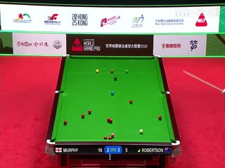斯诺克世界大奖赛半决赛尼尔·罗伯逊6-5肖恩·墨菲20250308