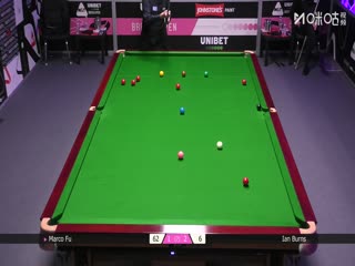 2025斯诺克英国公开赛64进32伊安·伯恩斯4-3傅家俊20250924