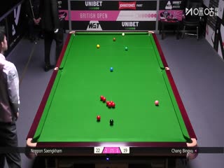 2025斯诺克英国公开赛32进16诺鹏·桑坎姆3-4常冰玉20250925