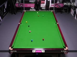 2025斯诺克英国公开赛64进32许医尘3-4大卫·利利20250924