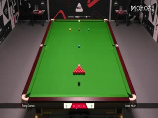 2025斯诺克国际锦标赛资格赛庞俊旭6-1罗斯·缪尔20251001