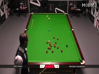 2025斯诺克国际锦标赛资格赛艾利奥特·斯莱瑟6-2亚历山大·乌森巴赫20251001