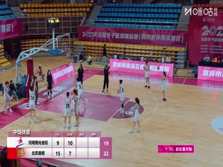 全国女子篮球锦标赛河南豫光金铅VS北京首钢园20251015