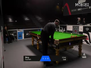 苏格兰公开赛资格赛王雨晨4-0乔纳斯·鲁兹20251016