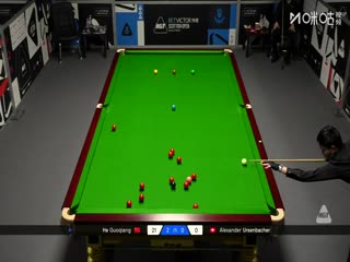 苏格兰公开赛资格赛贺国强4-1亚历山大·乌尔森巴赫20251017