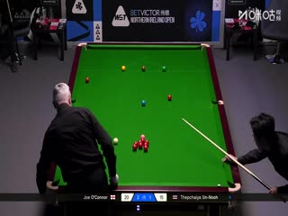 2025斯诺克北爱尔兰公开赛64进32乔·奥康纳3-4塔猜亚·乌努20251021