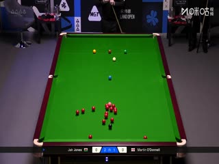 2025斯诺克北爱尔兰公开赛64进32杰克·琼斯3-4马丁·奥德奈尔20251021