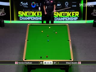 斯诺克利雅得狂欢季沙特大师赛第二轮罗尼·奥沙利文0-4肖恩·墨菲（朱峰立）20251120