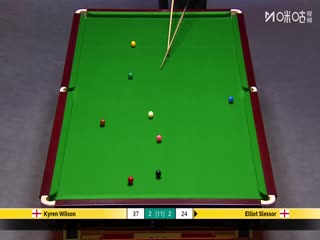 斯诺克英锦赛正赛32进16轮次凯伦·威尔逊4-6埃利奥特·斯莱塞（柏林）20251203