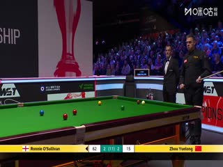 斯诺克英锦赛正赛32进16轮次罗尼·奥沙利文4-6周跃龙（柏林）20251202