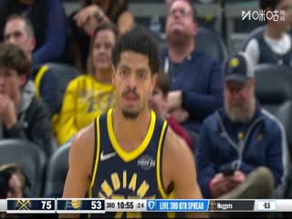 NBA常规赛掘金VS步行者20251204