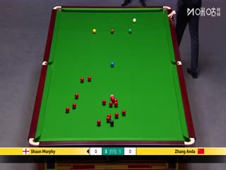 斯诺克英锦赛四分之一决赛肖恩·墨菲6-3张安达（朱峰立）20251206