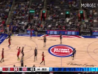 NBA常规赛开拓者VS活塞20251206