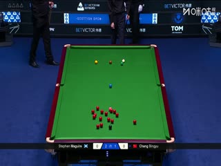 斯诺克苏格兰公开赛第一轮斯蒂芬·马奎尔2-4常冰玉20251216