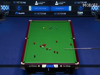 斯诺克苏格兰公开赛第一轮乔·奥康纳4-3斯坦·穆迪20251216