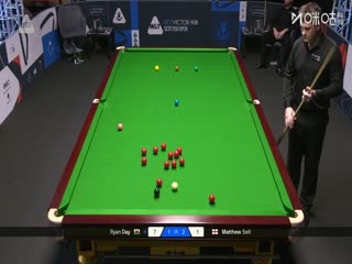 斯诺克苏格兰公开赛第一轮马修·塞尔特4-2瑞恩·戴20251216