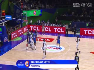 男篮世界杯塞尔维亚VS意大利20230901（周鹏）