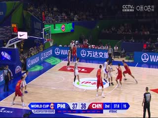 男篮世界杯菲律宾VS中国20230902（洪荒）