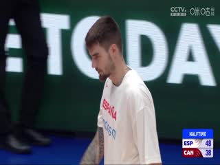 男篮世界杯西班牙VS加拿大20230903（刘圳展）