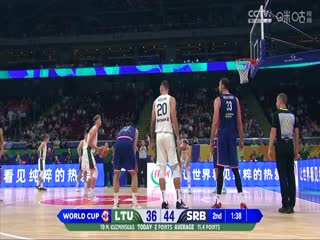 男篮世界杯立陶宛VS塞尔维亚20230905（连睿、周赫）