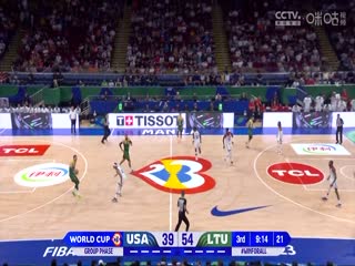 男篮世界杯美国VS立陶宛20230903（王冠证、陈正昊）