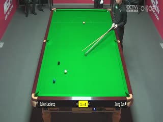 斯诺克江俊0-4朱利安·勒克莱尔20230906