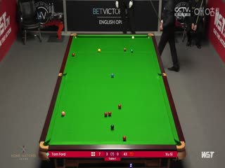 斯诺克汤姆·福德4-3徐思20230908（李照）