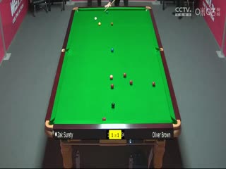 斯诺克扎克·苏尔蒂1-4奥利弗·布朗20230908