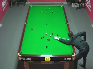 斯诺克肖国栋4-1田鹏飞20230908
