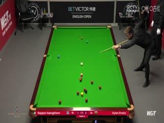 斯诺克诺鹏·桑坎姆2-4迪伦·埃默里20230908