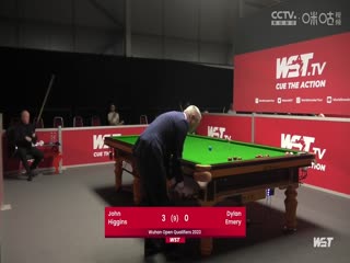 斯诺克约翰·希金斯5-1迪伦·埃默里20230905