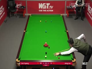 斯诺克曹宇鹏5-0江俊20230902（李照）