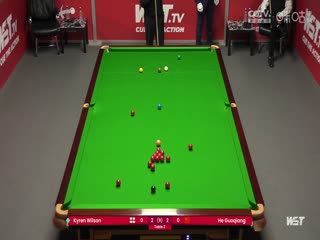 斯诺克凯伦.威尔逊4-5贺国强20230901