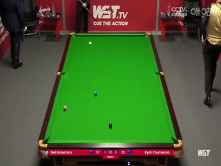 斯诺克尼尔·罗伯逊5-0瑞恩·托马森20230901