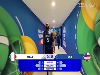 男篮世界杯意大利VS美国20230905（陈广锐、苏坤雄）