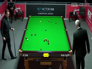 斯诺克阿什利·赫吉尔5-4阿里·卡特20230823