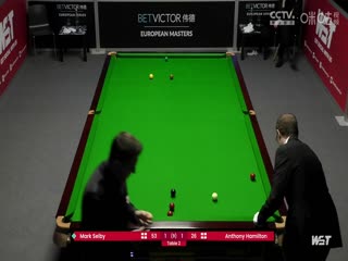 斯诺克安东尼·汉密尔顿1-5马克·塞尔比20230824