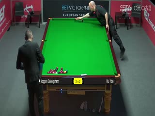 斯诺克吴宜泽2-5诺鹏·桑坎姆20230824