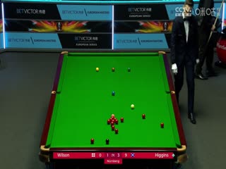 斯诺克凯伦·威尔逊3-5约翰·希金斯20230825（李照）