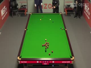 斯诺克詹姆斯•卡希尔1-4汤姆•福特20230814（李照）