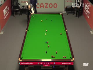 斯诺克易卜拉欣4-3努查鲁特20230817