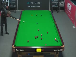 斯诺克詹姆斯·卡希尔3-5巴里·霍金斯20230823