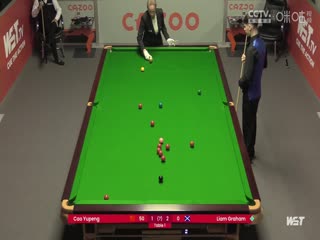 斯诺克格雷厄姆4-3曹宇鹏20230817（李照）