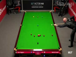 斯诺克约翰·希金斯5-1马丁·古尔德20230725